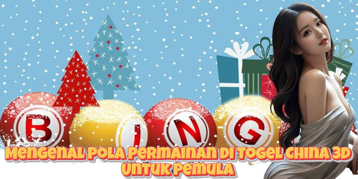 Mengenal Pola Permainan di Togel China 3D Untuk Pemula